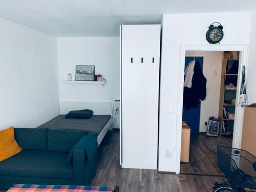 Foto - Helle, möbl. 1-Zi.-Wohnung mit Balkon – Top Bonn-Anbindung