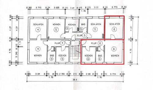 Foto - Etagenwohnung zur Miete in Gützkow