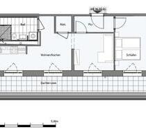 Neubau - Erstbezug - 2 Zimmer mit Süd-Terrasse und Einbauküche - Berlin Treptow-Köpenick
