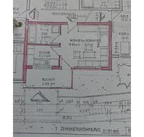 1 Zimmerwohnung mit Garage und Balkon - Tuttlingen