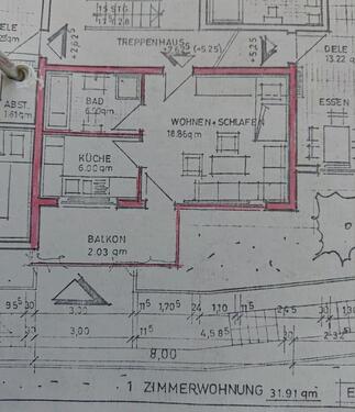 Foto - 1 Zimmer Etagenwohnung zum Kaufen in Tuttlingen