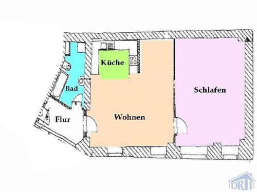 Foto - Etagenwohnung zur Miete in Zittau