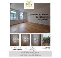 ++Hochwertige 4 Zi. Whg mit Balkon u. neuer Einbauküche WG geeignet+++ - Chemnitz Hilbersdorf