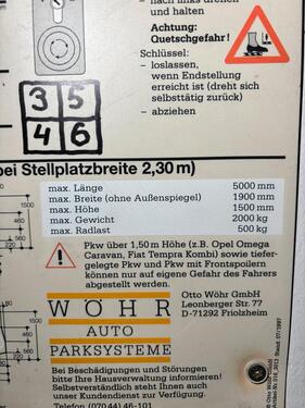 Foto - Stellplatz Tiefgarage Gothater Platz