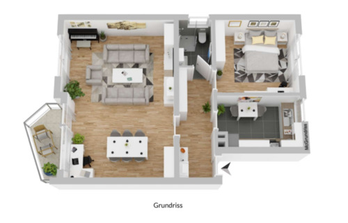 Foto - 2.5 Zimmer Etagenwohnung zur Miete in Hildesheim