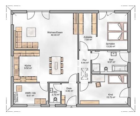 Foto - 4 Zimmer Bungalow zum Kaufen in Pyrbaum