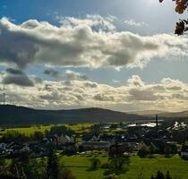 Panoramahaus mit unverbaubarem Blick über das Fulda- und Aulatal - Niederaula