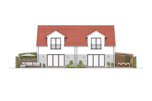 Foto - Neubau DHH bezugsfertig kaufen statt Bauträgerrisiko