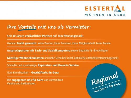 Foto - Etagenwohnung zur Miete in Gera