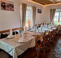 Restaurant mit Terrasse und Biergarten großem Parkplatz und 3 Personal Zimmer - Bad Heilbrunn