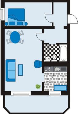 Foto - Etagenwohnung in Schönebeck (Elbe) zur Miete