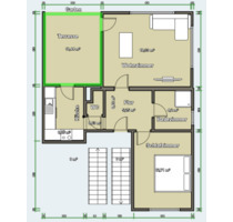 2-Zimmer-Wohnung mit Klimaanlage, Infrarotheizung & Garten in 665 - Merchweiler