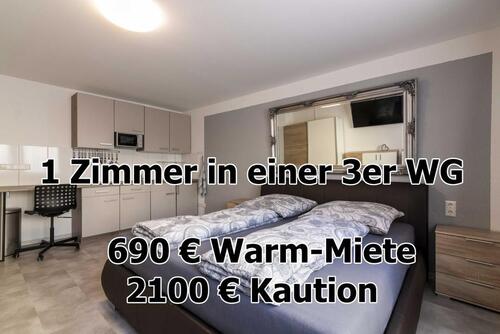 Foto - ab sofort - WG Zimmer in Pforzheim - vollständig möbliert