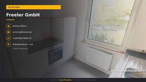 Foto - 2 Zimmer Etagenwohnung zur Miete in Hamburg