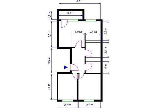Foto - 3 Zimmer Etagenwohnung in Magdeburg