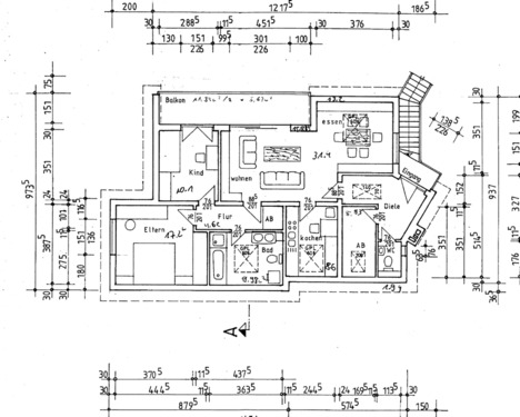 Foto - 93qm 3-ZKDB in Bad Honnef Rottbitze