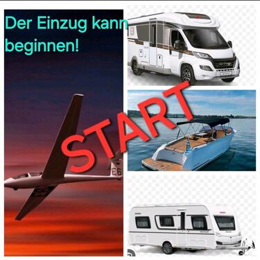 Foto - Stellplätze Wohnmobil Segelflieger Boot Wohnwagen ect.