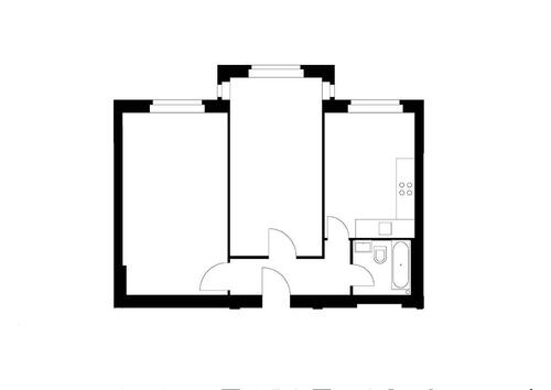 Foto - 2 Zimmer Etagenwohnung zur Miete in Berlin