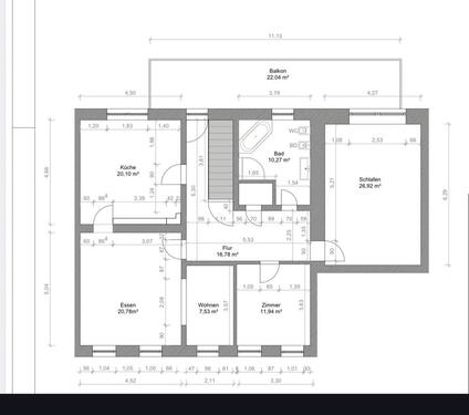 Foto - Wohnung 130m2 3 Zimmer - 900,00&nbsp;EUR Kaltmiete, ca.&nbsp; 130,00&nbsp;m&sup2;