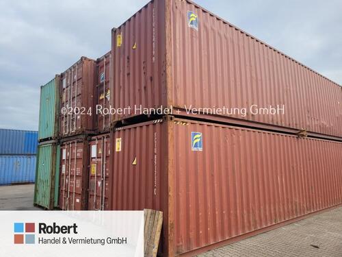 Foto - 40 Fuß HC, Lagercontainer, Seecontainer, Container, Materialcontainer, Baucontainer