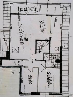Foto - Dachgeschoss- Wohnung im 3-Familienhaus