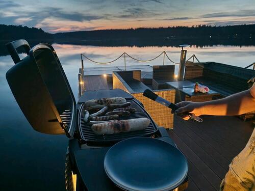 Foto - Seeloge-Sauna Apartment Ferienwohnung mit Boot