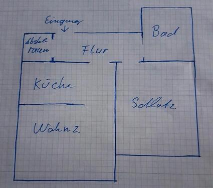 Foto - Oebisfelde 47m² 320€ - 320,00 EUR Kaltmiete,