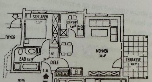 Foto - Etagenwohnung in Idstein zur Miete