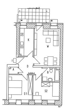 Foto - 3 Zimmer Erdgeschoßwohnung in Chemnitz