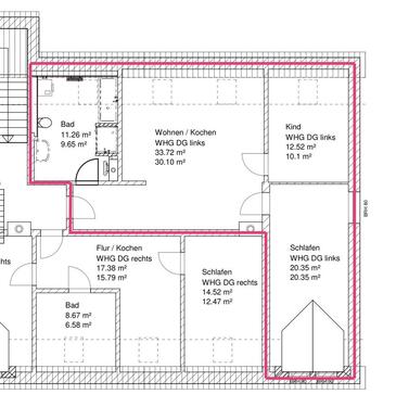 Foto - 3-Raum Dachgeschoss Wohnung im Zentrum von Riesa