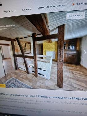Foto - 2 Zimmer Bauernhaus, Landhaus zum Kaufen in Saarbrücken