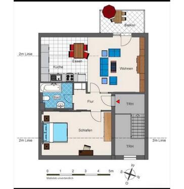Foto - 2.5 Zimmer Dachgeschoßwohnung zur Miete in Essen