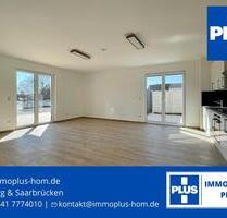 HOMBURG-OT; MODERNE 3 ZKB WOHNUNG MIT EBK UND GROSSER TERRASSE