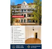 Vermietet 3 Zimmer 76m2 Wohnung Altbau Balkon Keller Schillerkiez - Berlin Neukölln