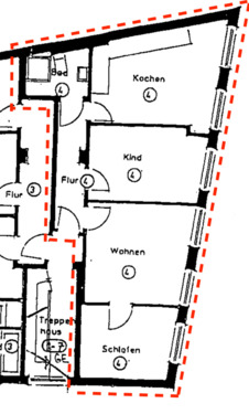 Foto - 3 Zimmer Etagenwohnung zur Miete in Minden