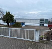Gewerbehalle 375m2, inkl. Büroraum, sozialräume & eigener Zufahrt - Stockstadt am Main