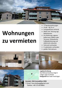 Foto - Mehrere Neubauwohnungen Erstbezug in Heiligenloh