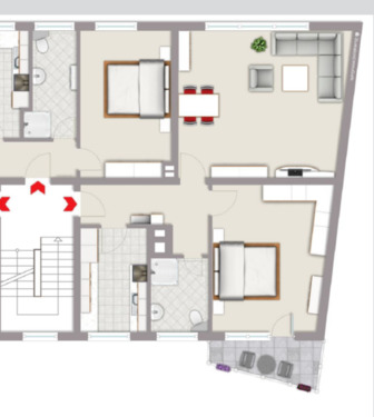 Foto - gemütliche zwei Zimmerwohnung in Schleswig zu vermieten