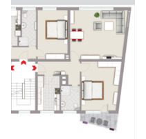 gemütliche zwei Zimmerwohnung in Schleswig zu vermieten