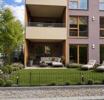 4-Zimmer-Neubau-Mietwohnung, Terrasse, Garten, TG + Stellplatz - Kaufbeuren