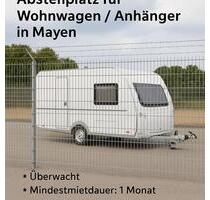 Sicherer, eingezäunter Abstellplatz für Wohnwagen Anhänger - Mayen