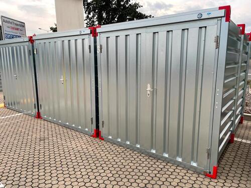 Foto - Lager Box, Lager Garage, Mietcontainer, Mietbox, Miete kleiner Lagerplatz, Freilager, Lagerfläche, Lagerhalle, Halle, kurzfriste Lagermöglichkeit