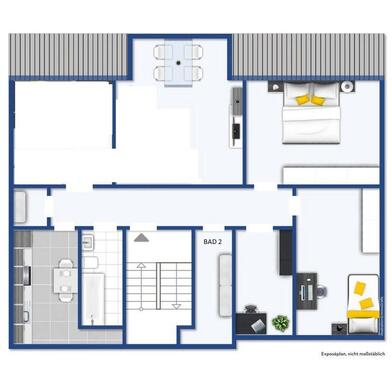 Foto - 4.5 Zimmer Dachgeschoßwohnung in Hagen