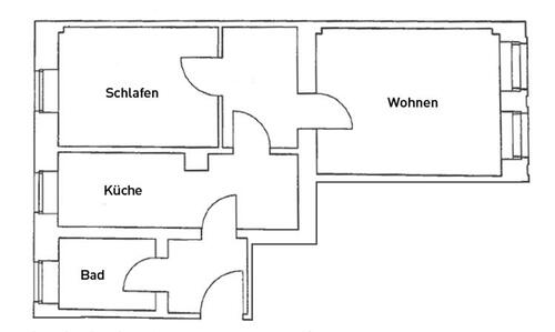 Foto - Etagenwohnung zur Miete in Dresden