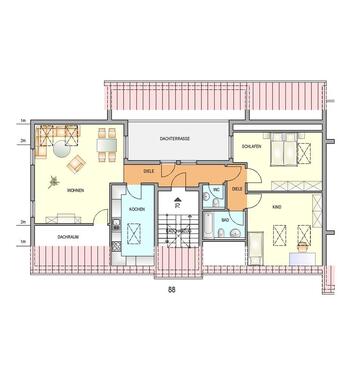 Foto - Dachgeschoßwohnung in Remscheid zur Miete