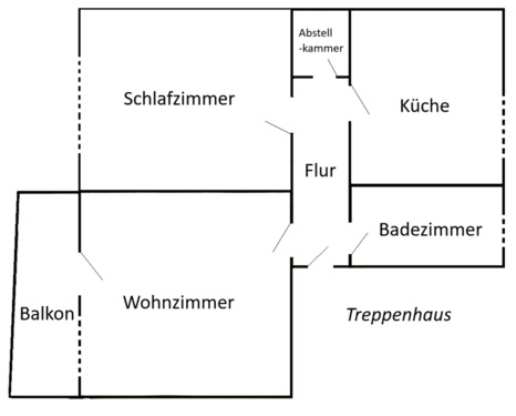 Foto - möblierte 2-Zimmer Wohnung in Böblingen BEFRISTET Juni26-Mai27