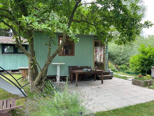 Foto - Gartenlaube in Twistetal, halbes Doppelgrundstück, kompl. umzäunt