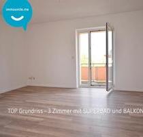 Kompakt • 3-Zimmer • Bad mit Fenster & Wanne • am Heimgarten • Balkon • Top-Preis • Fussbodenheizung - Chemnitz Bernsdorf