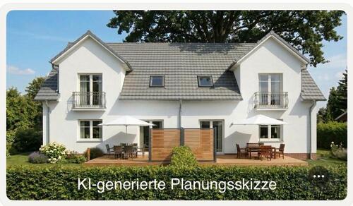 Foto - Neubau Doppelhaushälfte mit Garten in Lindaunis zu vermieten.