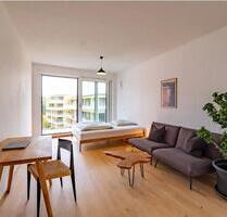 Stilvolle 1-Zimmer-Wohnung mit großem Süd-West Balkon in Lochhaus - München Aubing-Lochhausen-Langwied